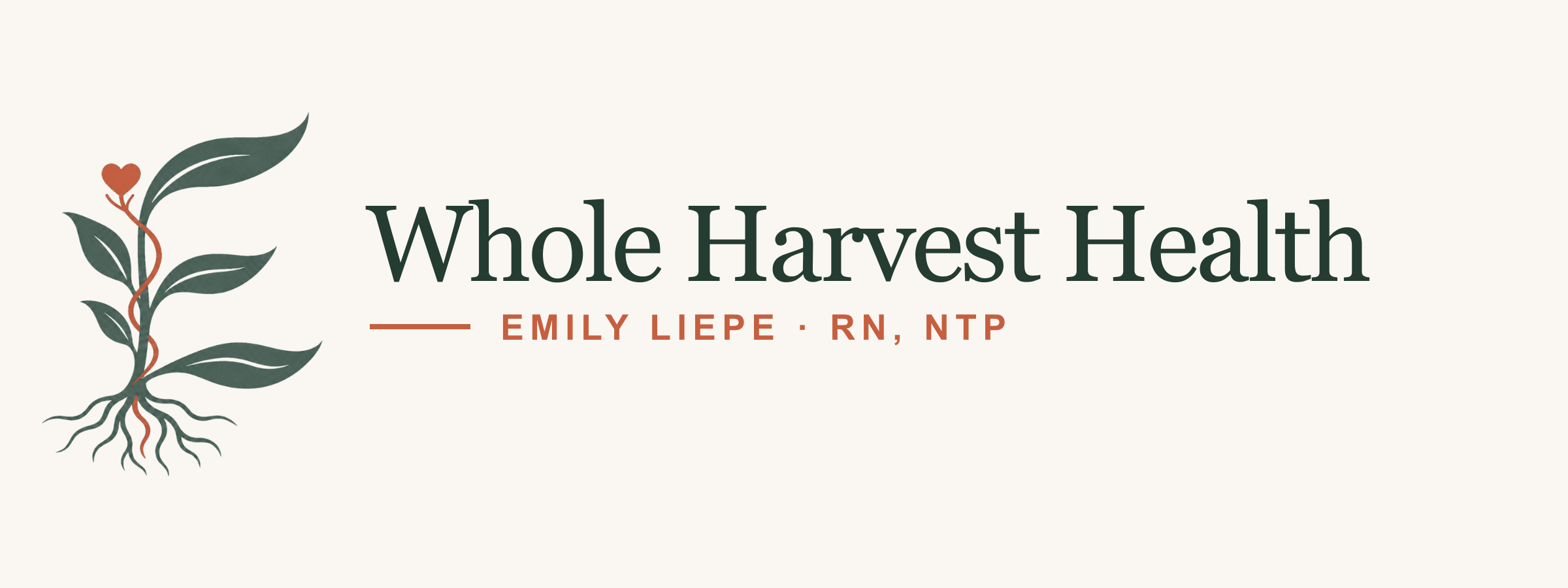 Whole Harvest Health · Emily Liepe, RN, NTP
